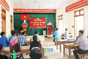 'Đồng thuận để xây dựng bản làng vùng biên vững mạnh
