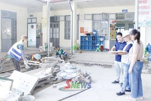 'Chiềng Sinh chuẩn bị cơ sở vật chất trước thềm năm học mới