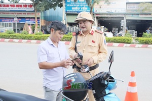'Giữ gìn trật tự ATGT vùng biên