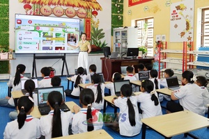 'Chuyển đổi số trong giáo dục tiểu học