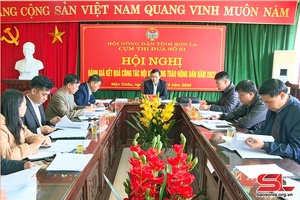 Hội Nông dân tỉnh tổ chức Hội nghị giao ban Cụm thi đua số 1