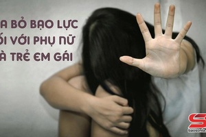 Chung tay đẩy lùi bạo lực đối với phụ nữ và trẻ em gái