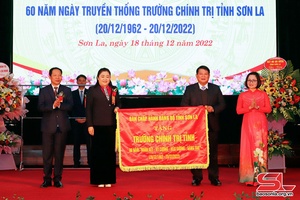Lễ kỷ niệm 60 năm Ngày truyền thống Trường Chính trị tỉnh Sơn La 