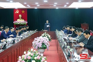 Hội nghị Ban Thường vụ Tỉnh ủy thảo luận và quyết định một số nội dung theo quy định