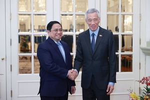 Chuyến thăm Singapore của Thủ tướng Phạm Minh Chính đem lại kết quả thiết thực
