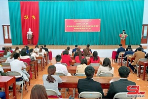 Mai Sơn: Khai mạc Hội thi giáo viên chủ nhiệm lớp giỏi cấp tiểu học, THCS