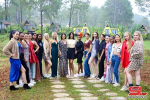 Thí sinh Hoa hậu Du lịch thế giới trải nghiệm các điểm du lịch ở Mộc Châu