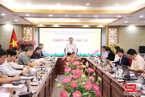 Phiên họp thứ 23, Thường trực HĐND tỉnh khóa XV