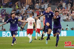 Quật ngã Ba Lan 2-0, Argentina hiên ngang vào vòng 1/8