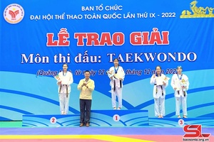 Sơn La đoạt Huy chương Vàng thứ 2 tại Đại hội Thể thao toàn quốc 