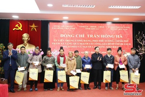 Phó Thủ tướng Chính phủ Trần Hồng Hà thăm và làm việc tại tỉnh Sơn La