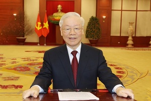 Tổng Bí thư Nguyễn Phú Trọng chúc Tết Quý Mão 2023
