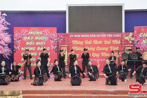 Yên Châu tổ chức chương trình văn nghệ mừng Đảng, mừng Xuân