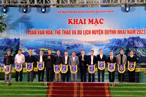 Khai mạc Tuần Văn hóa, Thể thao và Du lịch huyện Quỳnh Nhai năm 2023
