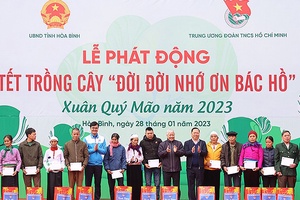 Tuổi trẻ cả nước phấn đấu trồng 20 triệu cây xanh trong năm 2023
