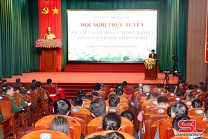  Hội nghị trực tuyến học tập và làm theo tư tưởng, đạo đức, phong cách Hồ Chí Minh năm 2023