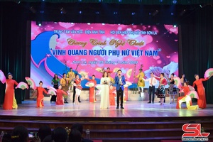 Chương trình nghệ thuật “Vinh quang người phụ nữ Việt Nam”
