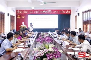 Hội Nông dân tỉnh làm việc tại huyện Mường La