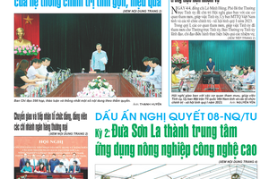 Báo Sơn La, thứ 4 ngày 05/4/2023