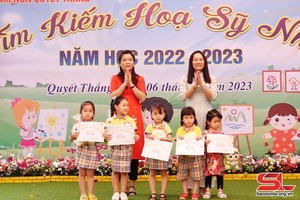 Cuộc thi tìm kiếm họa sỹ nhí năm học 2022-2023