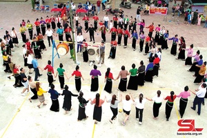 Lễ hội cầu mùa của đồng bào dân tộc Thái ở xã Sốp Cộp