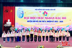Đại hội Cháu ngoan Bác Hồ huyện Vân Hồ lần thứ II, nhiệm kỳ 2023-2028