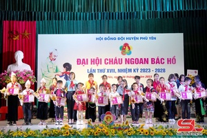 Đại hội Cháu ngoan Bác Hồ huyện Phù Yên lần thứ XVII