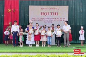 Hội thi thiếu niên Sông Mã với những bài học về đạo đức, lối sống Bác Hồ dành cho học sinh
