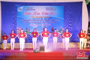 Sôi nổi phong trào dân vũ ở Sông Mã