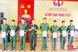 Lễ kết nạp đảng viên mới