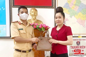 Hình ảnh đẹp của chiến sĩ Công an nhân dân