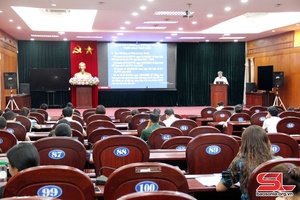 Hội nghị báo cáo viên Tỉnh ủy tháng 5/2023