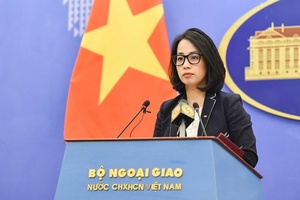 Việt Nam kiên quyết phản đối, yêu cầu Đài Loan (Trung Quốc) hủy bỏ hoạt động trái phép tại Ba Bình
