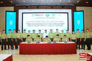 Bảo vệ rừng vùng giáp ranh