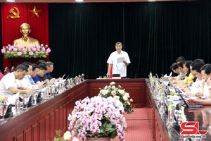 Ban Thường vụ Tỉnh ủy họp, thảo luận, quyết định một số nội dung công việc theo thẩm quyền