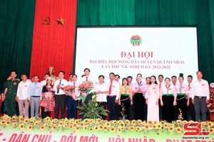 Đại hội Hội Nông dân huyện Quỳnh Nhai lần thứ XII