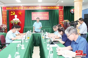 Họp Ban tổ chức Giải báo chí, sáng tác ca khúc và ảnh nghệ thuật “Nông dân Sơn La đổi mới và phát triển”