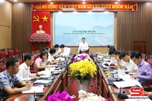 Đồng chí Phó Chủ tịch UBND tỉnh làm việc tại huyện Thuận Châu 