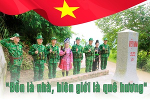 “Đồn là nhà, biên giới là quê hương”