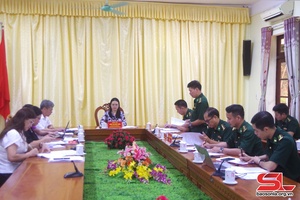 Kiểm tra công tác lãnh đạo, chỉ đạo thực hiện Kết luận số 01-KL/TW tại Đảng ủy Bộ đội Biên phòng Sơn La
