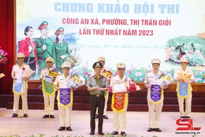 Hội thi Công an xã, phường, thị trấn giỏi lần thứ nhất năm 2023 