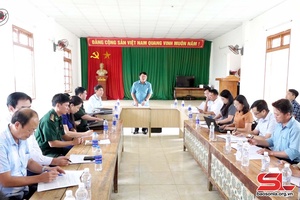 Đồng chí Phó Bí thư Thường trực Tỉnh ủy làm việc tại huyện Yên Châu
