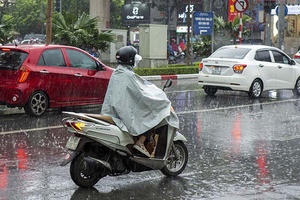 Mưa lớn ở Bắc Bộ, Tây Nguyên và Nam Bộ, đề phòng lũ quét, sạt lở
