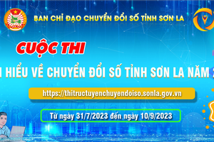 Kết quả tuần thi thứ ba Cuộc thi tìm hiểu về chuyển đổi số tỉnh Sơn La năm 2023