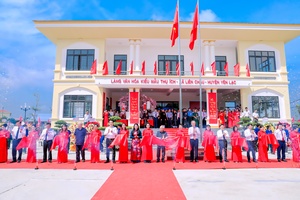Khánh thành thiết chế văn hóa, thể thao Làng văn hóa kiểu mẫu Thụ Ích, xã Liên Châu
