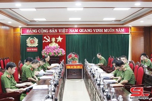 Hội nghị giao ban trực tuyến công tác quản lý hành chính về trật tự xã hội