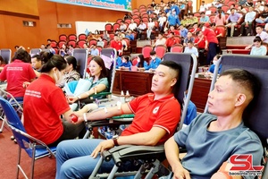Phong trào hiến máu tình nguyện ở huyện Vân Hồ