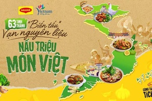 Phát hành bản đồ ẩm thực Việt trực tuyến đầu tiên
