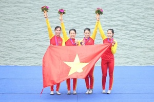 Rowing nữ Việt Nam “rất đáng khen ngợi”
