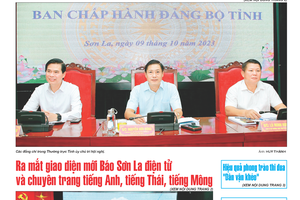 Báo Sơn La, thứ 3 ngày 10/10/2023